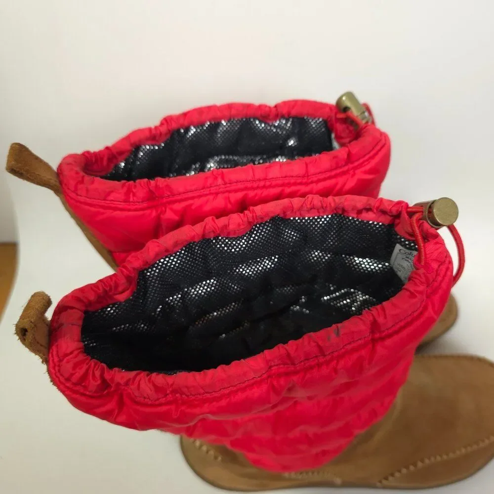 Columbia Women’s Minx Moccasin Waterproof Omni-Heat Winter Boots Size 9 BL1559